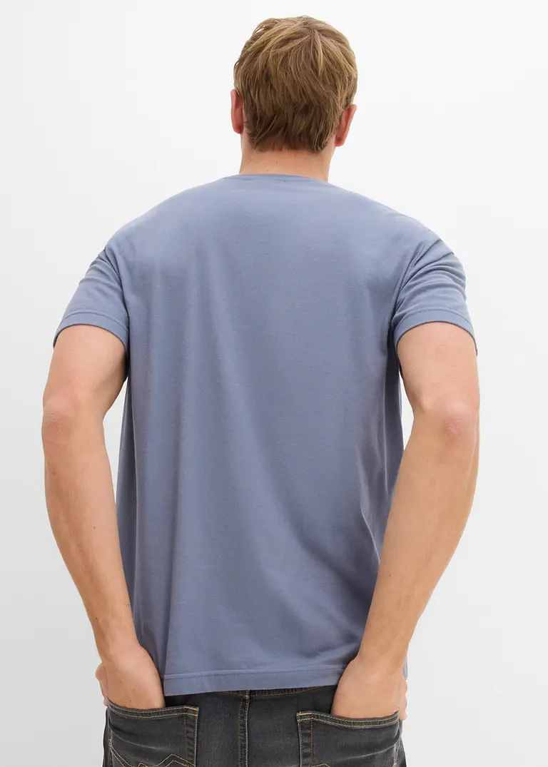 Bonprix T-Shirt Packung Mit Rundhalsausschnitt Leichte Qualität Maschinenwaschbar