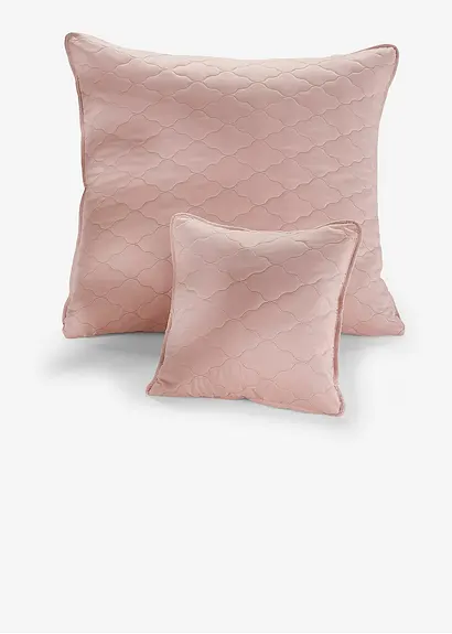 Bonprix Tagesdecke In Unifarben Mit Füllung - Altrosa