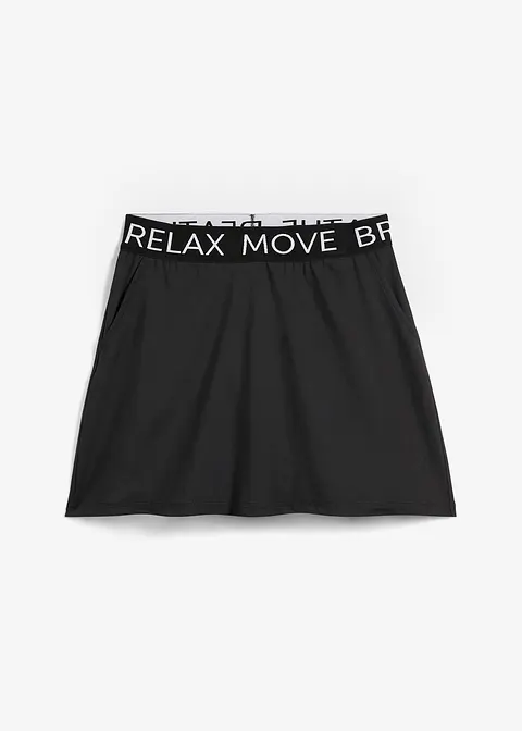 bonprix Tennisrock aus einem Stretchmaterial mit integrierter Radlershorts