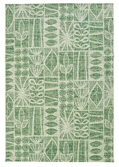 bonprix Teppich in frischen Farben als Blickfang in jedem Wohnraum oder auch auf Terrasse und Balkon