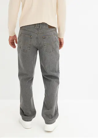 Bonprix Thermo-Jeans Für Herren Mit Weichem Flanellfutter - Grau N-Größe