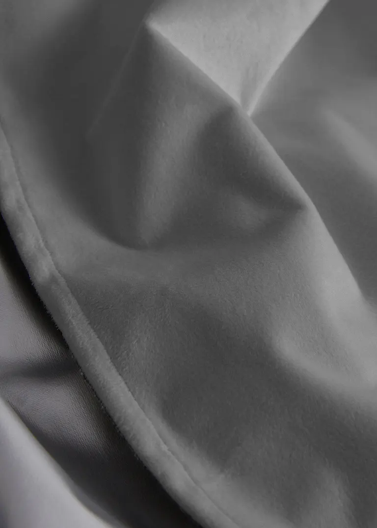 Bonprix Thermo-Vorhang Mit Beschichteter Rückseite Und Samtiger Vorderseite