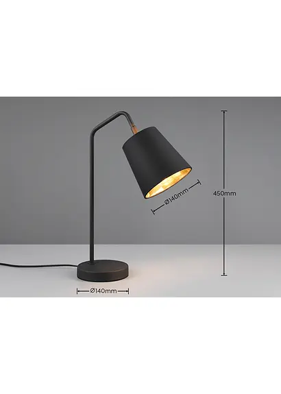 Bonprix Tischleuchte Für Verschiedenen Räume - Schwarz