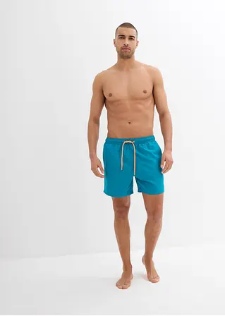 Bonprix Tolle Badeshorts Mit Innenslip - Petrol - Herren