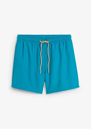 bonprix Tolle Badeshorts mit Innenslip - petrol - Herren