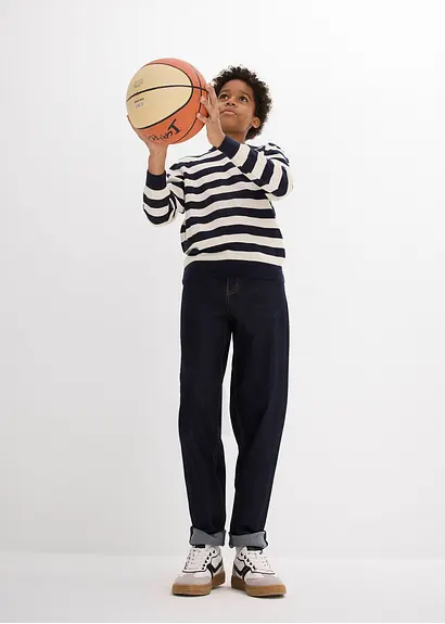 Bonprix Tolle Jungen Stretch-Jeans Im 5-Pocket Style - Blau