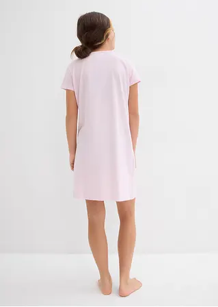 Bonprix Tolle Mädchen Nachthemden Mit Avocado Und Bubble Tea Druck Und Bio-Baumwolle Im 2er Pack