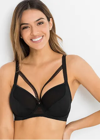 Bonprix Toller BH Mit Modernem Design - Schwarz Cup E - Damen