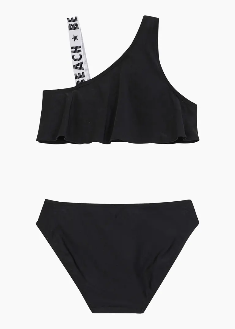 Bonprix Toller Bikini Mit Besonderen Trägern - Schwarz - Kinder
