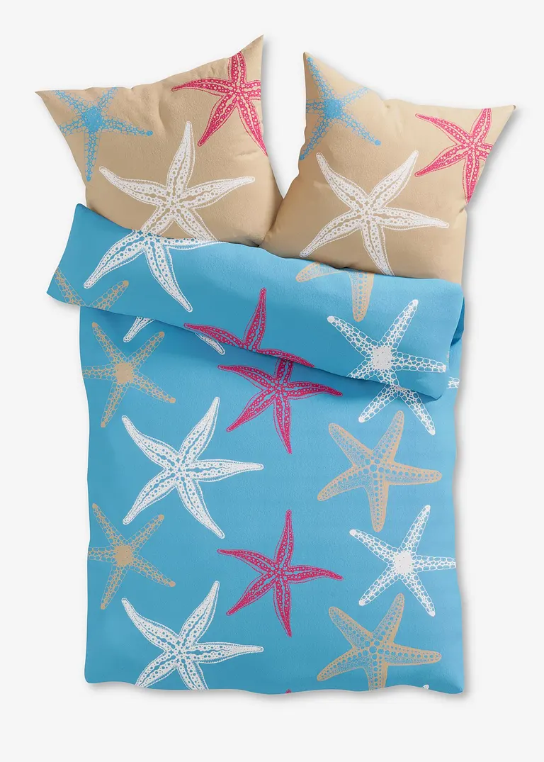 bonprix toller Blickfang - helle Decke und farblich abgesetztes Kissen