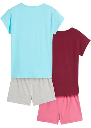 Bonprix Tolles Mädchen Shorty Set (4er Pack) Mit Schönem Druck