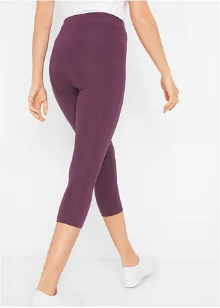 Bonprix Trageangenehme Capri-Leggings Mit Komfortbund - Lila