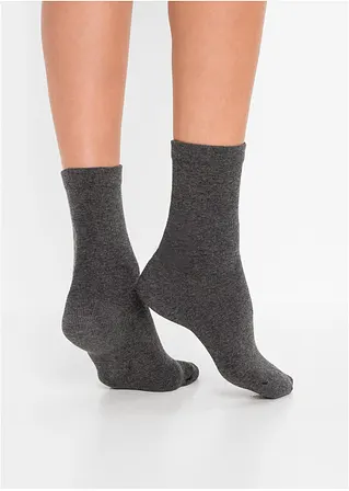 Bonprix Trageangenehme Socken Mit Druckfreiem Bündchen (4er-Pack) - Damen
