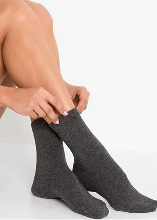 Bonprix Trageangenehme Socken Mit Druckfreiem Bündchen (4er-Pack) - Damen