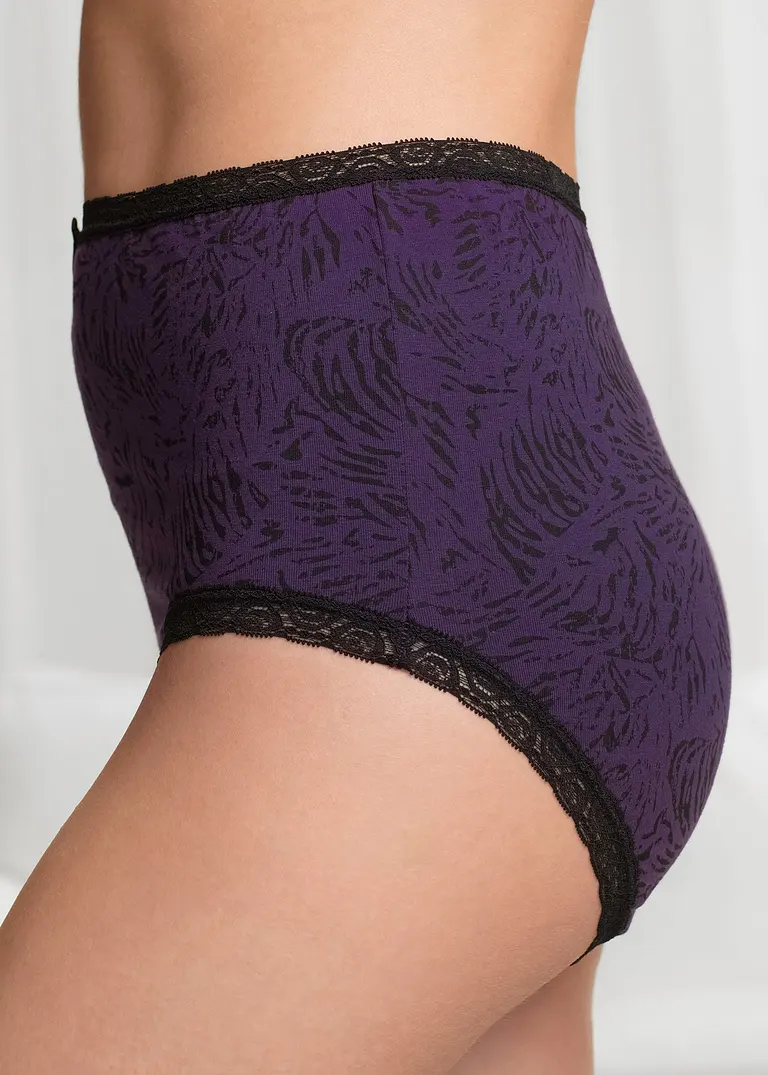 Bonprix Trageangenehmer Slip Mit Elastischer Spitze - Damen