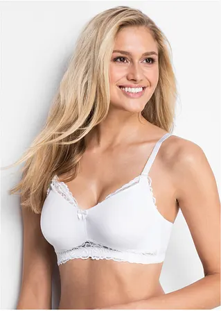Bonprix Tragefreundlicher Still-BH Mit Spitzenapplikation