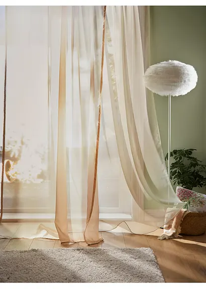 Bonprix Transparente Gardinenschals In Vielen Farben Und Größen