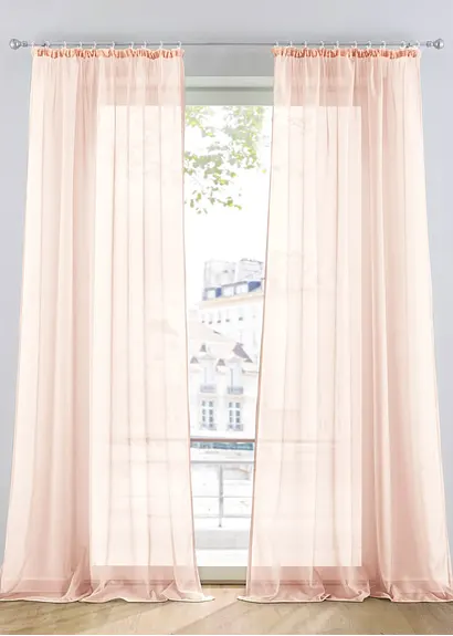 bonprix Transparente Gardinenschals in vielen Farben und Größen