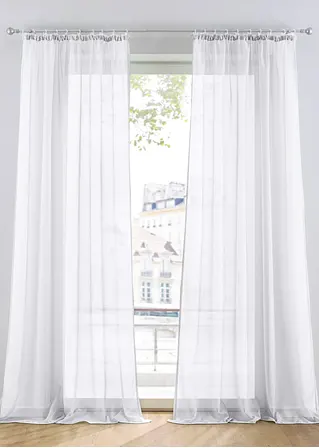 bonprix Transparente Gardinenschals in vielen Farben und Größen