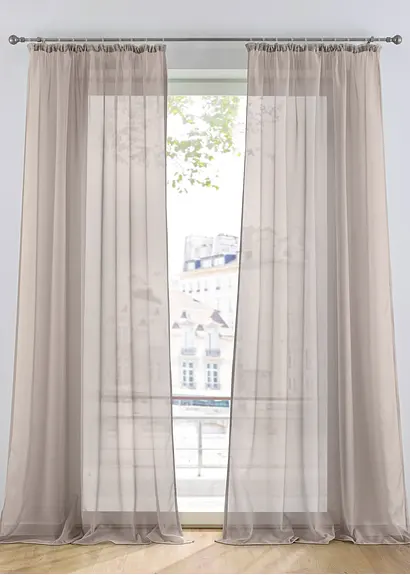 bonprix Transparente Gardinenschals in vielen Farben und Größen