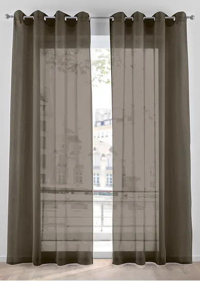 bonprix Transparente Gardinenschals in vielen Farben und Größen