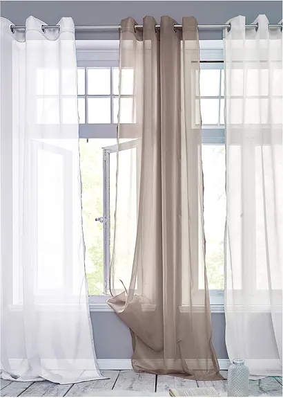 Bonprix Transparente Gardinenschals In Vielen Farben Und Größen