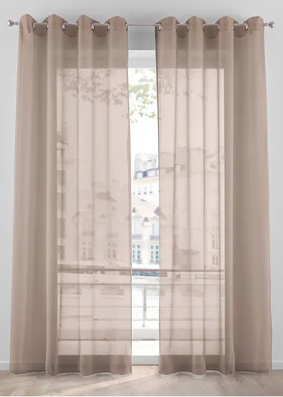 bonprix Transparente Gardinenschals in vielen Farben und Größen