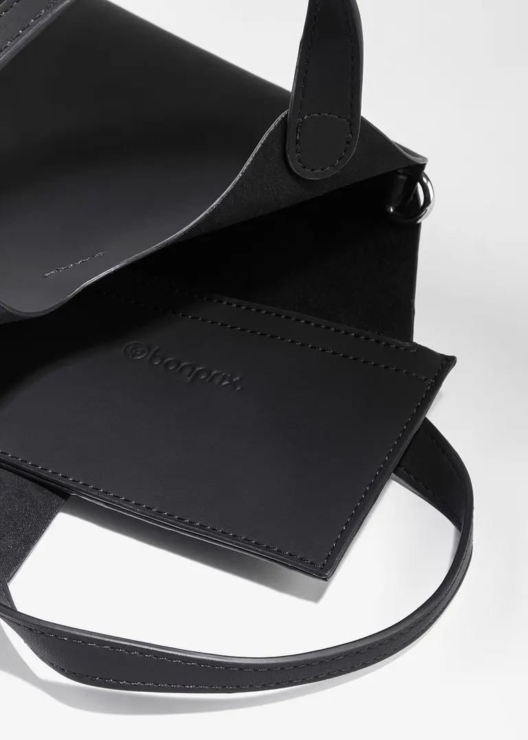 Bonprix Trendige Mini Handtasche Im Modernen Look - Schwarz