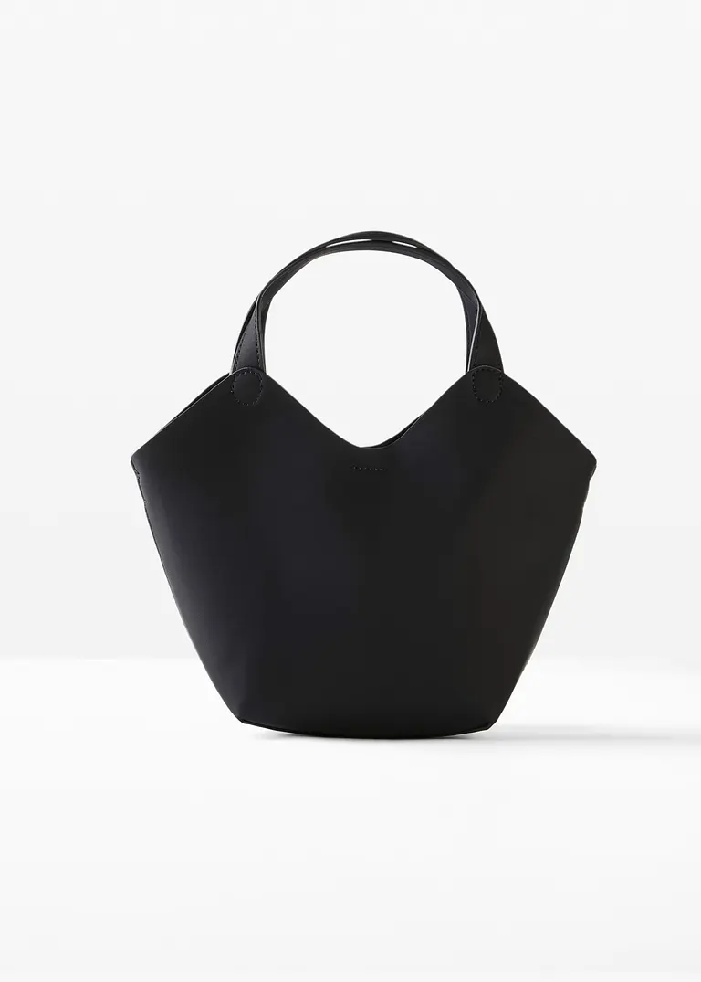bonprix Trendige Mini Handtasche im modernen Look - schwarz