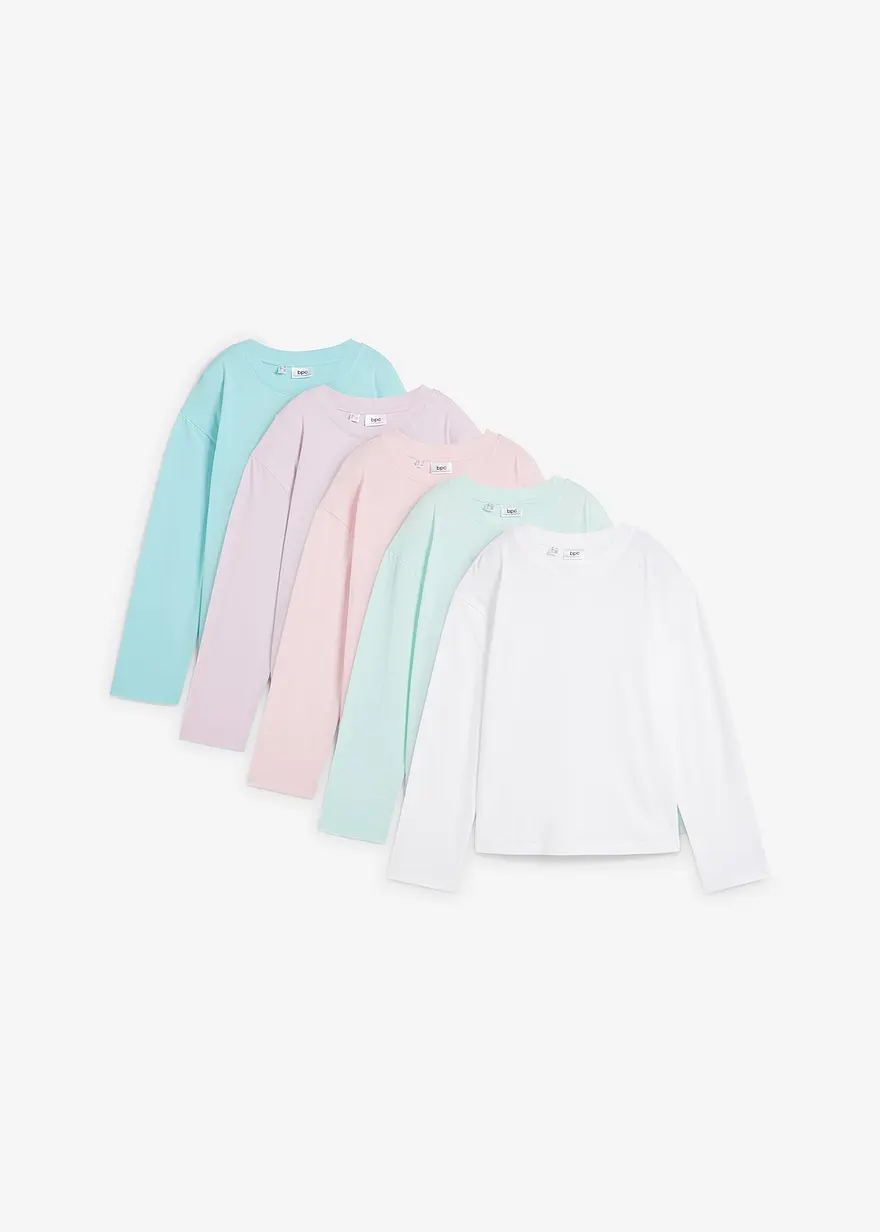 bonprix Trendiges Oversized Shirt aus Bio-Baumwolle - Damen