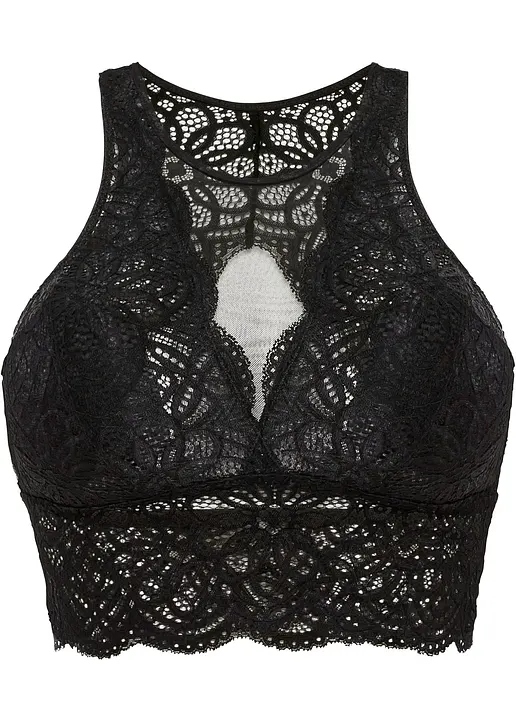 bonprix Trendy Bustier mit toller Rückenpartie - schwarz