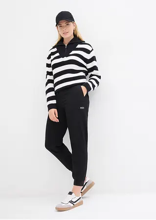 Bonprix Twillhose Mit Bequembund Und Aufgesetzten Taschen Hinten - Damen