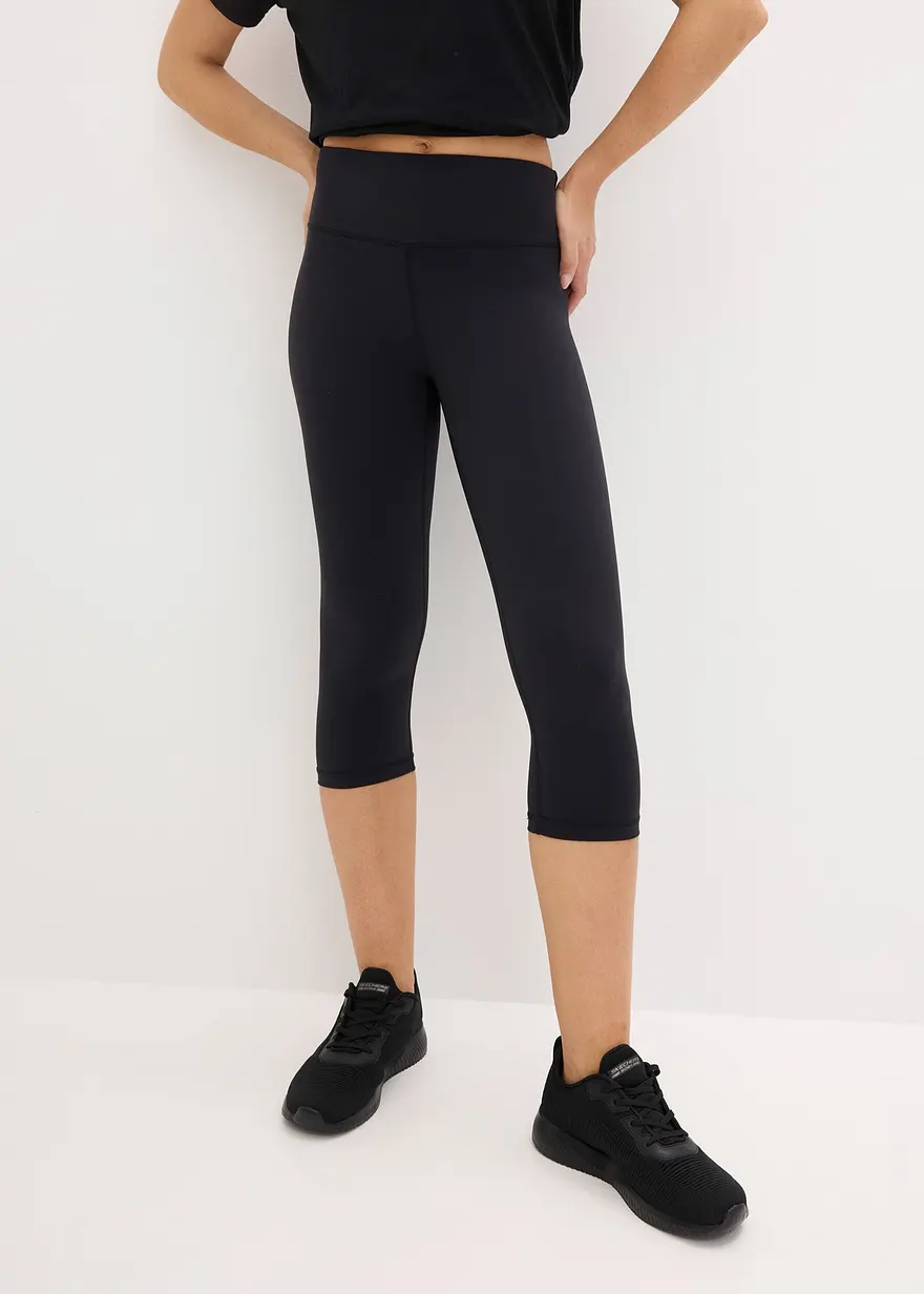 Bonprix Ultra Leichte Sport-Capri-Leggings Wie Eine Zweite Haut Aus Weicher Anschmiegsamer Qualität Mit Quick Dry Funktion