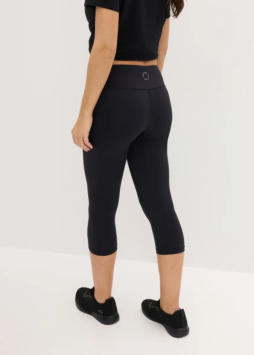 Bonprix Ultra Leichte Sport-Capri-Leggings Wie Eine Zweite Haut Aus Weicher Anschmiegsamer Qualität Mit Quick Dry Funktion