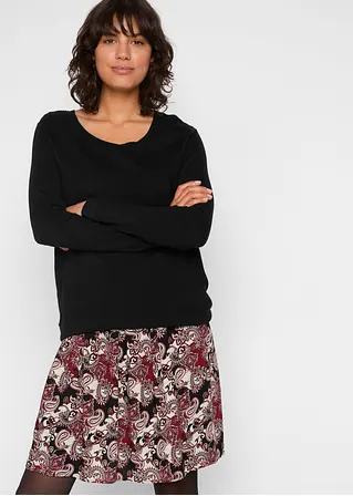 Bonprix Umstandskleid Für Die Schwangerschaft Und Danach - Schwarz