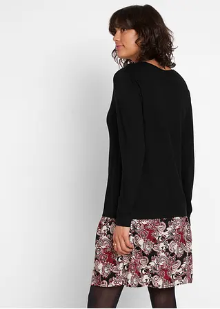 Bonprix Umstandskleid Für Die Schwangerschaft Und Danach - Schwarz