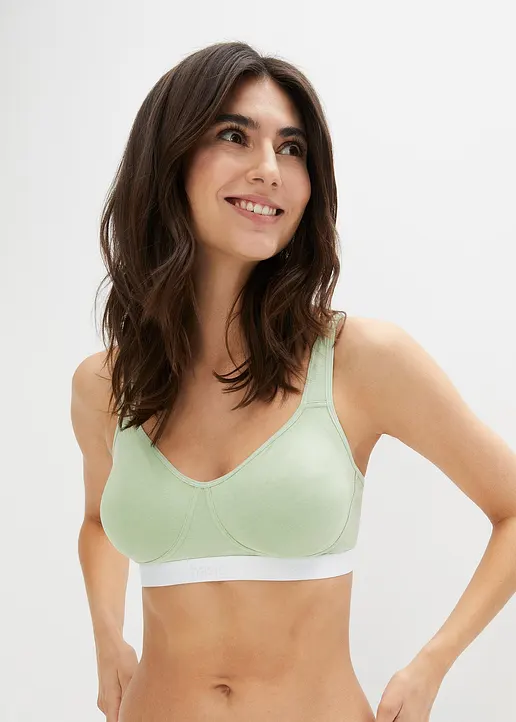 Bonprix Ungepolsterter BH Ohne Bügel Im Sportlichen Look
