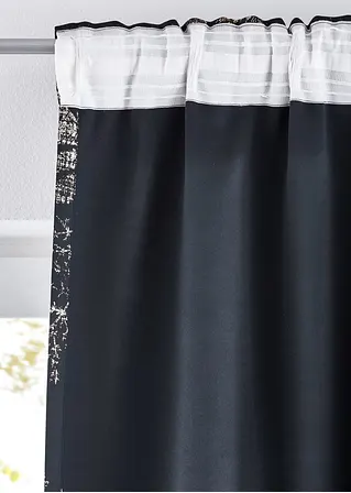 Bonprix Verdunkelnder Fertigvorhang Mit Glanz-Effekt