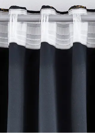 Bonprix Verdunkelnder Fertigvorhang Mit Glanz-Effekt