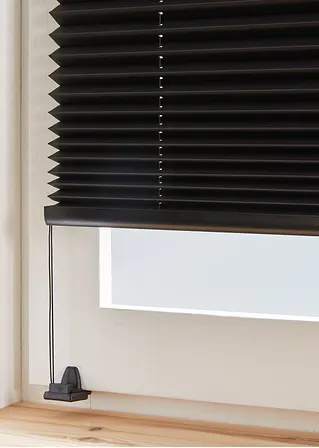 Bonprix Verdunkelndes Plissee Zum Bohren Oder Klemmen - Schwarz