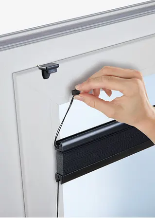 Bonprix Verdunkelndes Plissee Zum Bohren Oder Klemmen - Schwarz