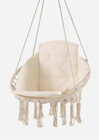 bonprix Verspielter Hängesessel für entspannte Auszeiten - beige