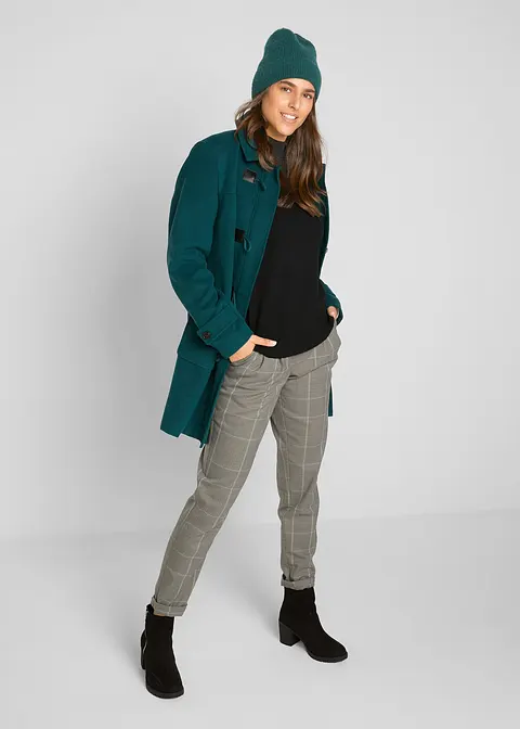 Bonprix Vielfach Kombinierbarer Pullover Mit Recycelter Baumwolle Und Turtle-Neck