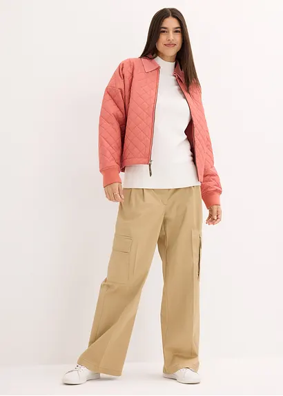 Bonprix Vielfach Kombinierbarer Pullover Mit Recycelter Baumwolle Und Turtle-Neck