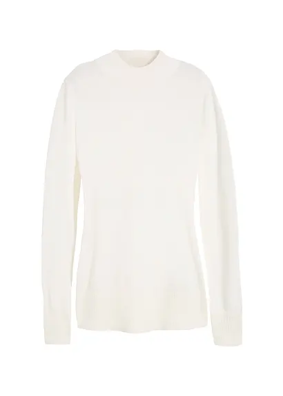 bonprix Vielfach kombinierbarer Pullover mit recycelter Baumwolle und Turtle-Neck