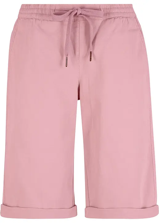 bonprix Vielseitig kombinierbare kurze Hose mit aufkrempelbaren Hosenbeinen