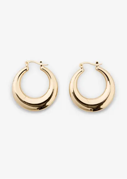 bonprix Vielseitig kombinierbare & moderne Creolen - gold