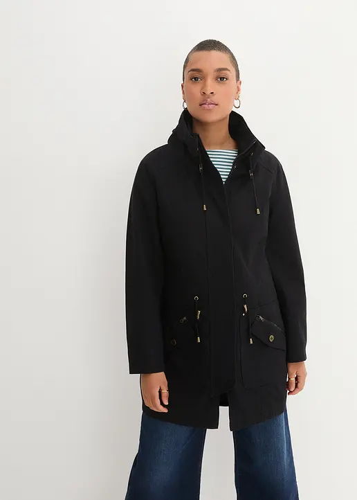 Bonprix Vielseitig Kombinierbare Sportliche Jacke Mit Taschen Aus Baumwolle