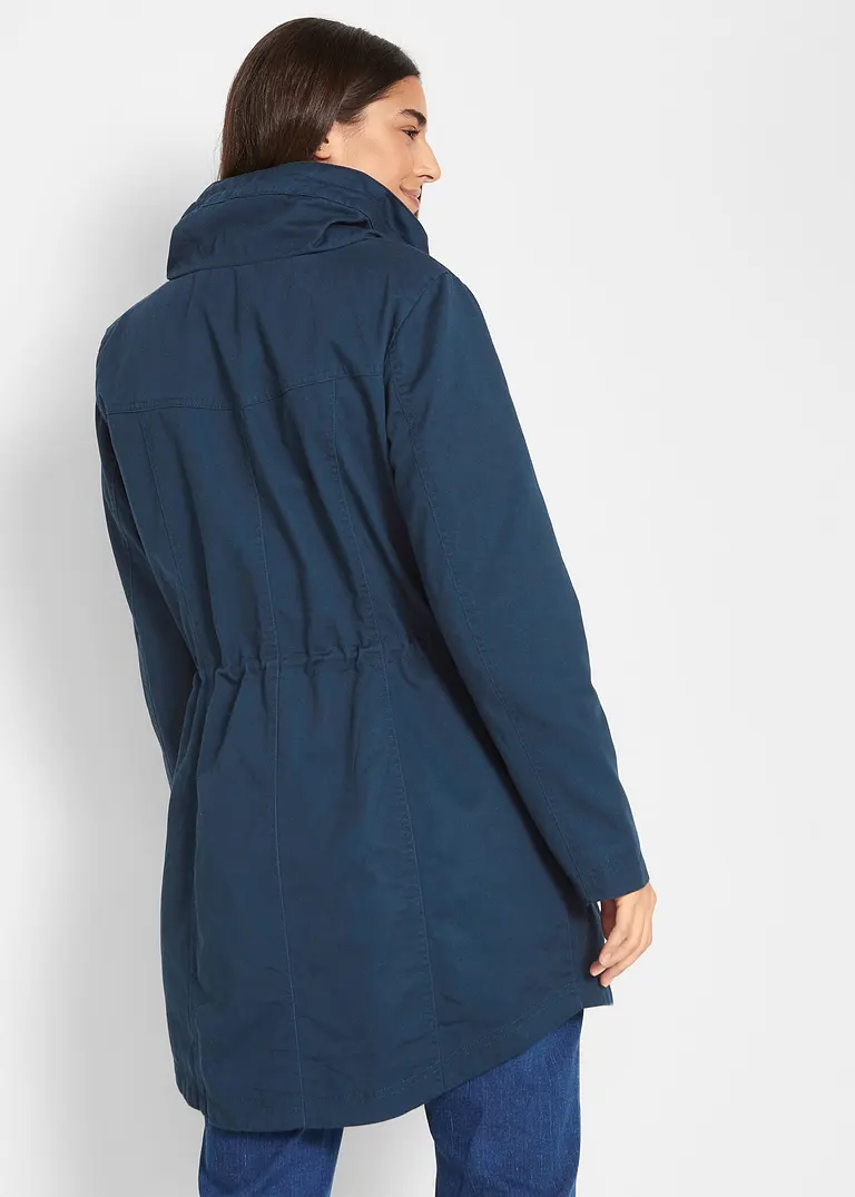 Bonprix Vielseitig Kombinierbare Sportliche Jacke Mit Taschen Aus Baumwolle