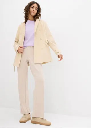 Bonprix Vielseitig Kombinierbares 3/4-Arm Shirt Aus Schwerer Bio-Baumwolle